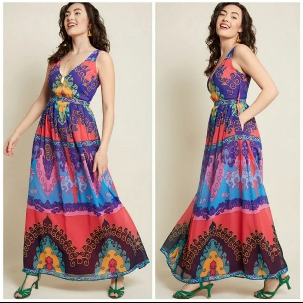 Colorful Maxi Dress